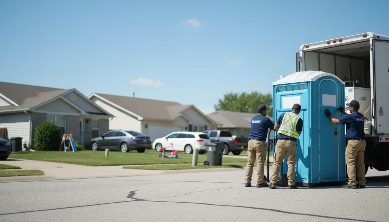 Standard Porta Potty Rentals in Gentry, AR near me
